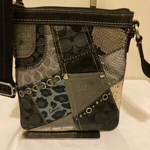 Coach Y2K Signature Patchwork Crossbody Bag EUC